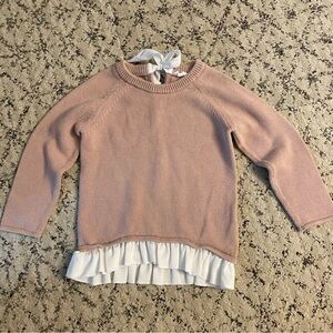 Jamie Kay sweater with ruffle trim